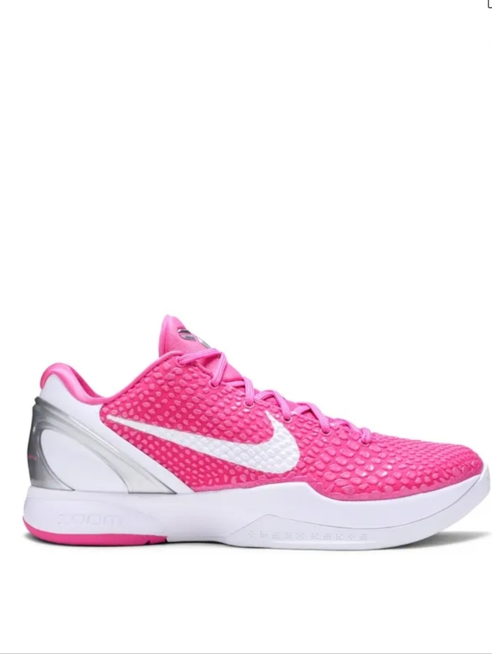 Nike Women's Zoom Kobe 6 Protro - Bright Pink/White Size 6.5
